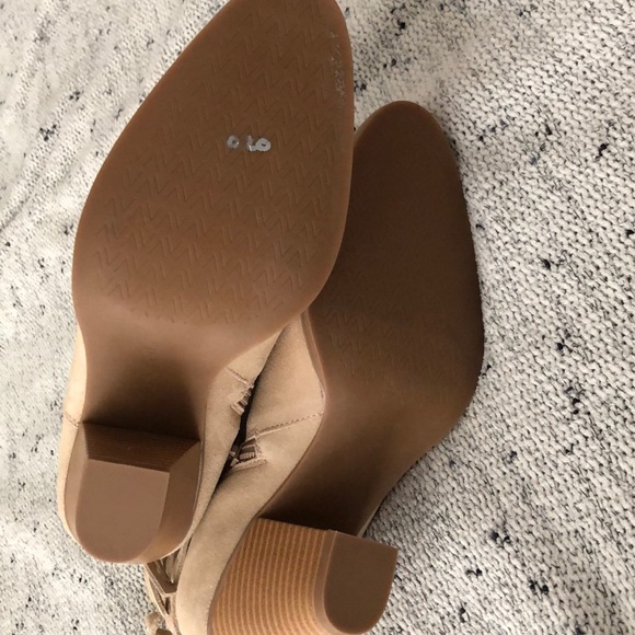 Tan/Beige Booties - Picture 6 of 6